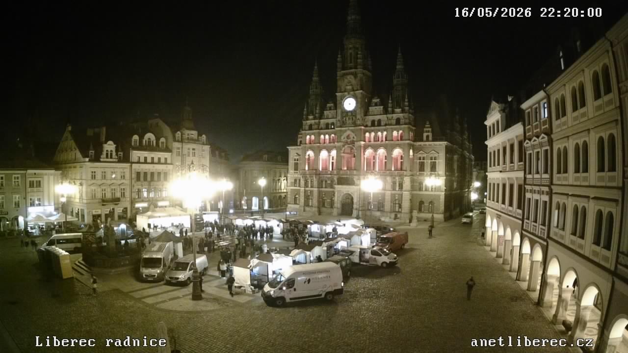 Kamera na żywo - Liberec