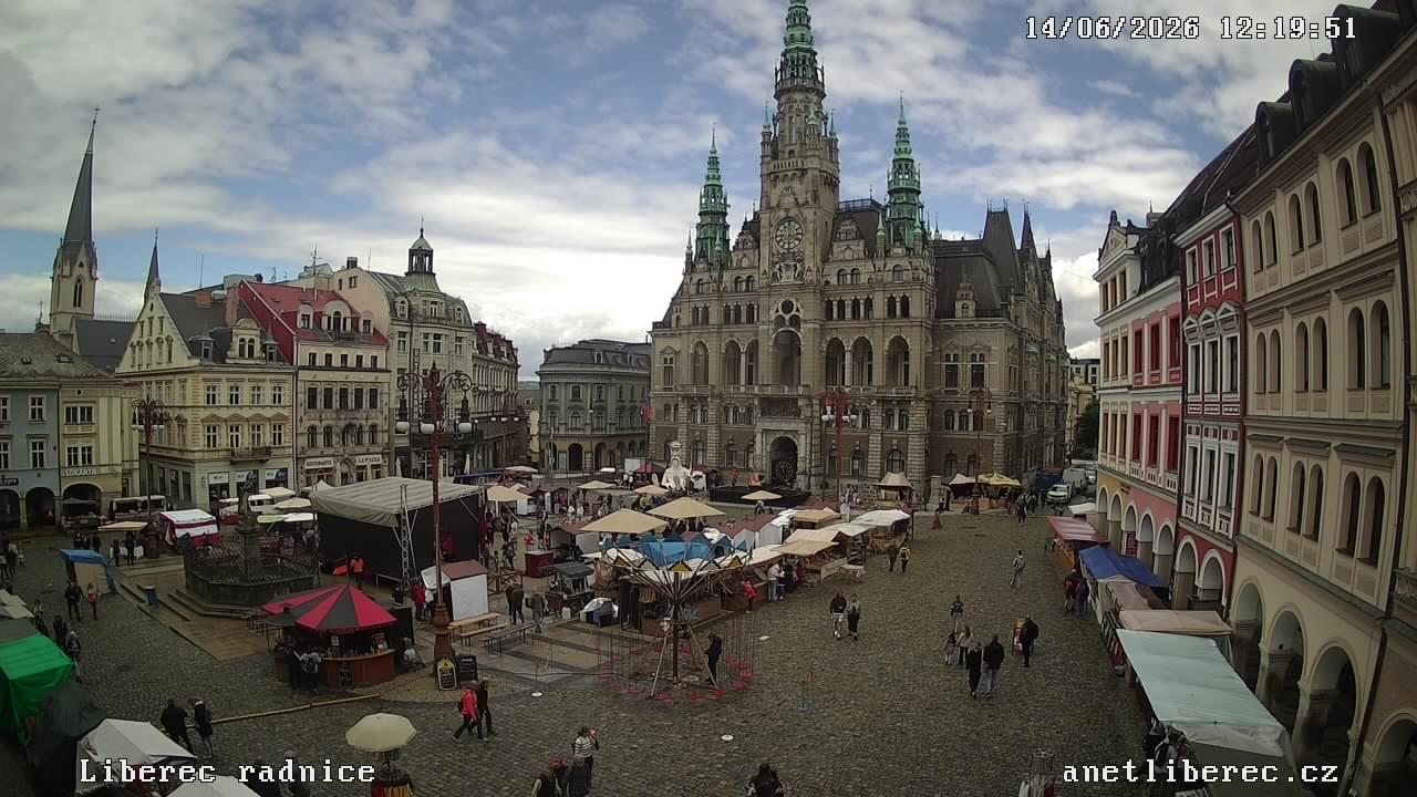 Webkamera - Liberec